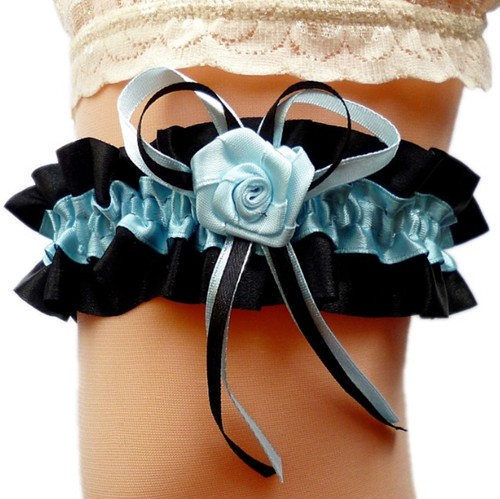 Satin strumpfband braut - satin-strumpfband,