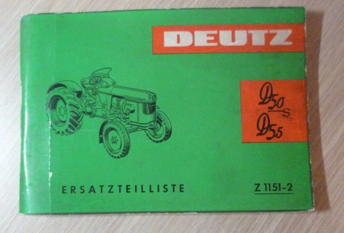 Deutz schlepper d50 d55 - s, +