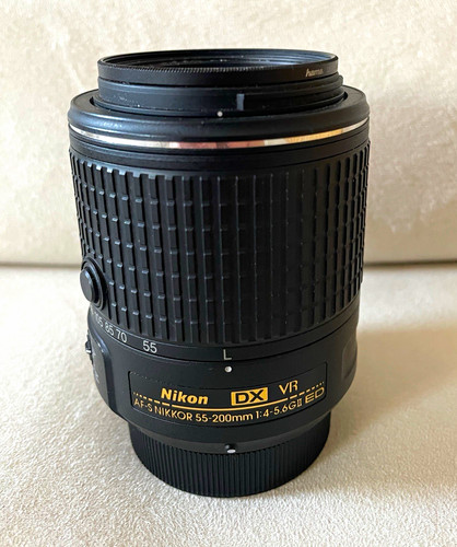 Nikon nikkor 55 200mm - af-s, dx