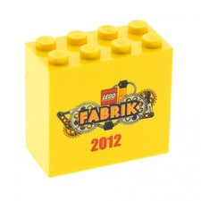 1x Lego Building Brick 2x4x3