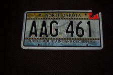 North Dakota Nummernschild