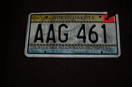 North dakota nummernschild - north,