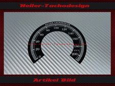 Tacho Aufkleber für Harley