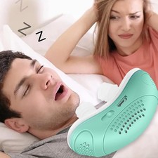Micro Electric Noise Anti -Schnarchen -Gerät Schlaf Apnoe Stopp Schnarchen Aid 