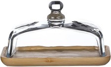 Butterdose aus Holz mit