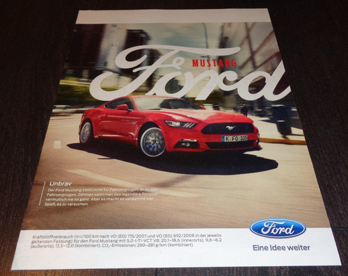 Ford mustang reklame - mustang, (2017)
