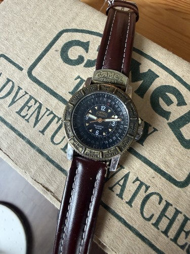 Camel trophy watch green - watch, bell