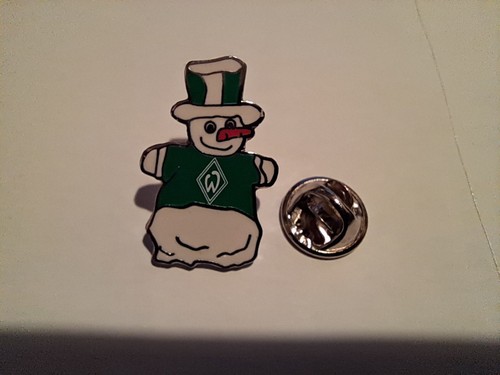 Pin werder bremen schneemann - bremen,