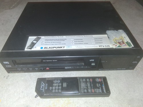 Blaupunkt vhs rtv 535 schwarz - vhs,