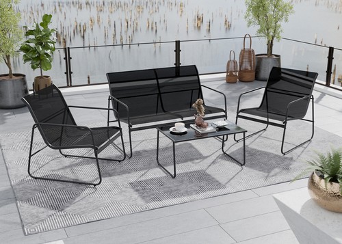 Lounge set 4tlg outdoor - lounge,