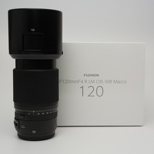 FUJI GF 120mm F4 R LM OIS WR Macro Makro Tele GFX Objektiv neuwertiger Zustand!