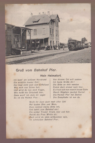 Alte ansichtkarte deutschland - alte,