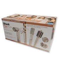 Shark HD440SLEU FlexStyle 5-in-1 Haarstyler und Haartrockner | Set-Farbe silber