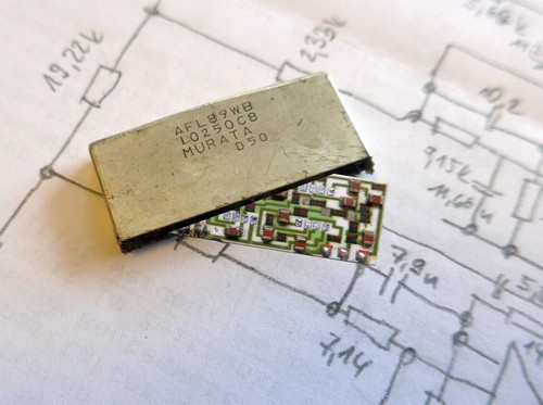 Murata filter afl89wb repair - filter,