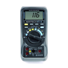 Kewtech KT116 Digitalmultimeter mit Temperatur- und Widerstandsmessungen 