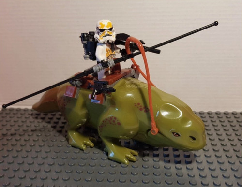 Dewback mit trooper und - dewback,