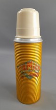 Alte Thermosflasche Thermos Flasche Kanne Behälter mit Becher Glaseinsatz RETRO