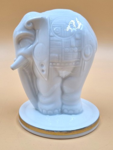 Seltene porzellanfigur elefant - porzellanfigur,