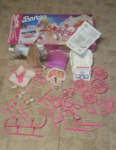Barbie pferd ski - ,