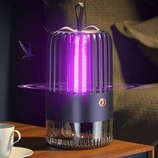 Insektenfalle UV Mückenlampe Insektenvernichter Elektrisch Fliegenfänger Licht