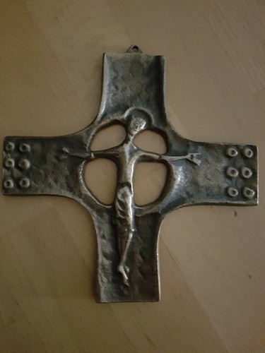 Bronze kreuz mit korpus 14 - ca.,