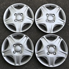 Original Nissan Radkappen 15 Zoll  Almera Primera  40315BM414 silbern ohne Logo