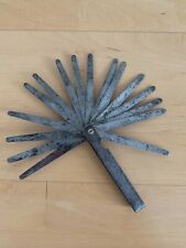 Fühlerblattlehre 16 Blatt Fühlerlehre Abstandslehre Ventil