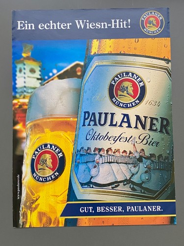 Paulaner oktoberfest bier ein - oktoberfest,