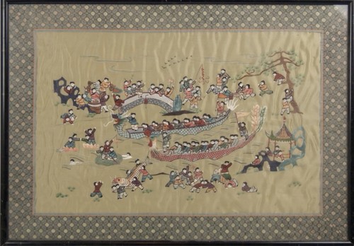 Chinesische seidenstickerei - chinesische,