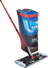 Vileda Bodenwischer Reinigungsset H2PRO Flat Mop Stiel Zweitanksystem Wischer
