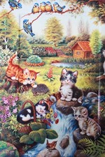 Porzellanbild Wandbild