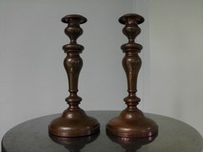 Paar Kerzenleuchter antik um