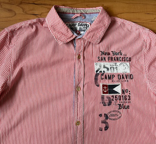 100 orig camp david blue - blue, line