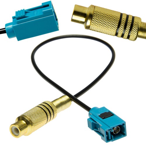 Cinch fakra adapter - rca, video