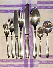 Wilkens Martin Art deco Tafel Dessert Vorspeise Besteck 6 Pers 48 tlg versilbert