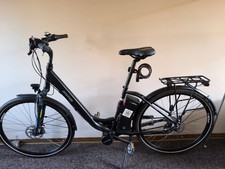 E - Bike 28 Elektrofahrrad schwarz Prophete City E Bike Damenfahrrad 