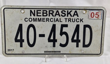 USA Nummernschilder Nebraska