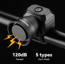 Neue Fahrrad Horn Mountainbike USB Lade Wasserdichte Elektronische Fahrrad