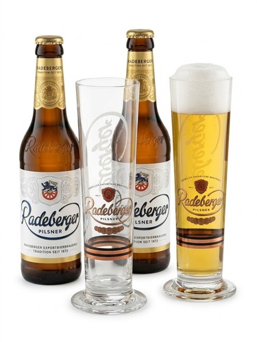 Radeberger biergläser 2 - radeberger, 0,2