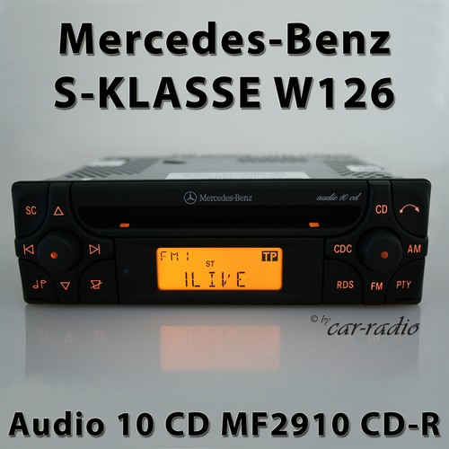 Original mercedes w126 radio - original,