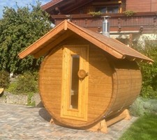 Faßsauna Außensauna