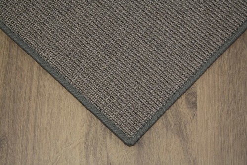 Sisal teppich umkettelt - sisal, grau