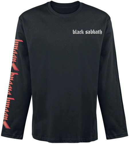 Black sabbath langarmshirt - black,