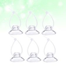  12 Stücke Kunststoff Klar