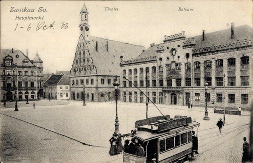 Zwickau sachsen - ak,