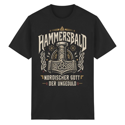 Shirt hammersbald nordischer - t-shirt,