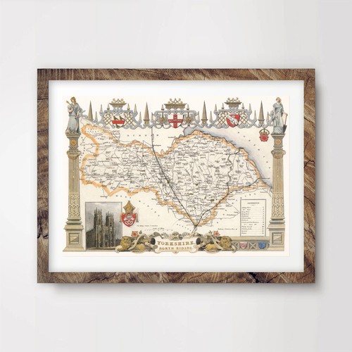 Yorkshire north riden vintage - north,