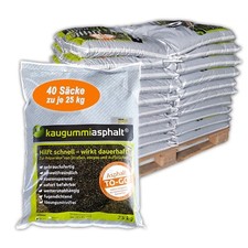 1 Palette Kaugummiasphalt