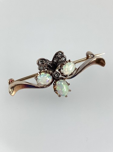 Antike opal diamanten - opal,