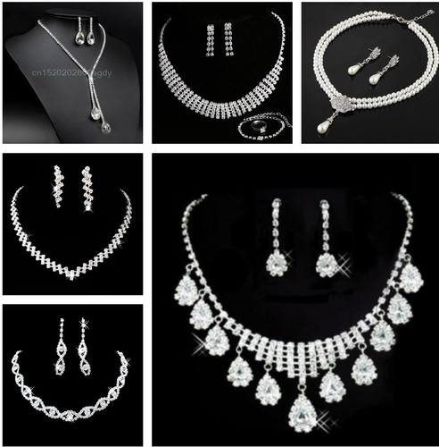 Hochzeit schmuck set collier - set,